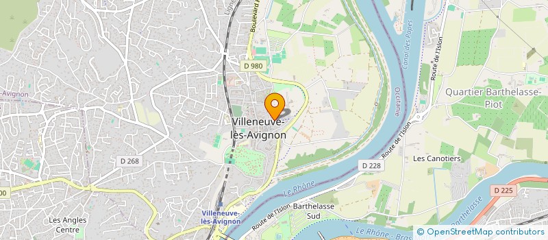 localisation de l'entreprise GUS MOTORSPORT  VILLENEUVE-LES-AVIGNON