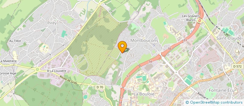 localisation de l'entreprise GUSA à ECOLE-VALENTIN