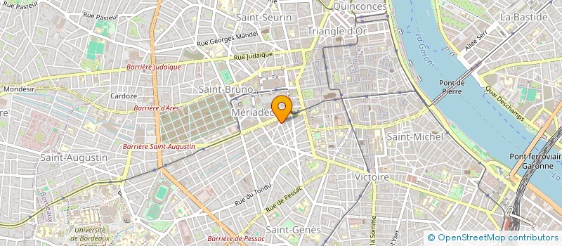 localisation de l'entreprise GUSCO COFFEE  BORDEAUX