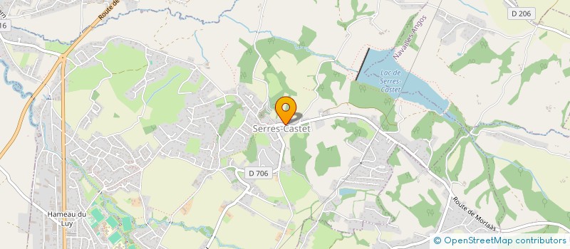 localisation de l'entreprise GUSIMI à SERRES-CASTET