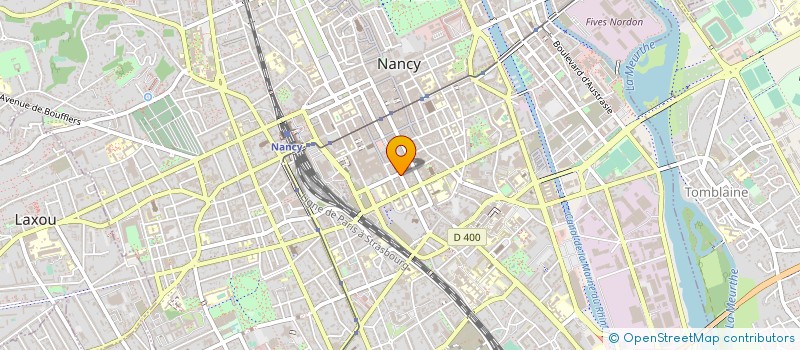 localisation de l'entreprise GUSS GUSS à NANCY