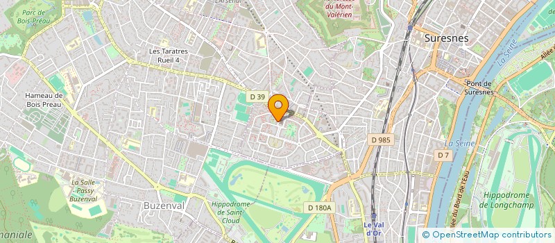 localisation de l'entreprise GUSTA à SURESNES