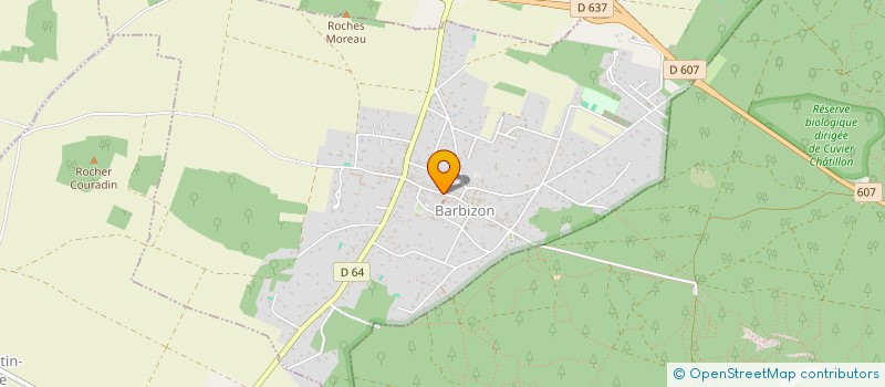 localisation de l'entreprise GUSTAUSE & CO  BARBIZON