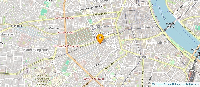 localisation de l'entreprise GUSTAV  BORDEAUX