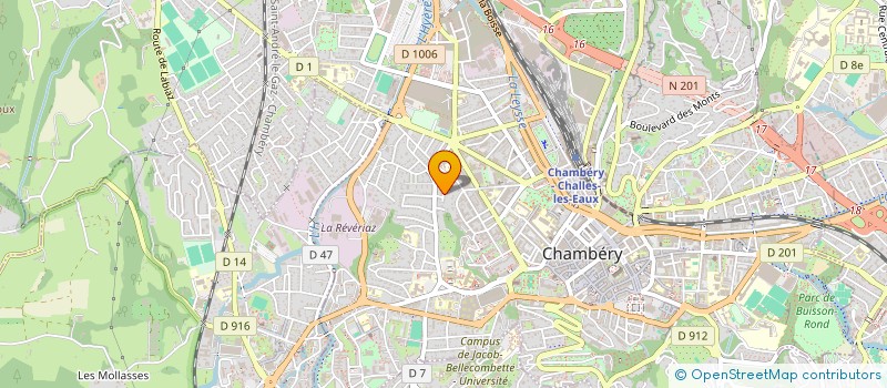 localisation de l'entreprise GUSTAV ISABEL OU GTI  CHAMBERY