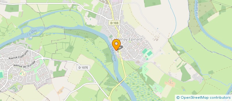 localisation de l'entreprise GUSTAVE  CANTENAY-EPINARD