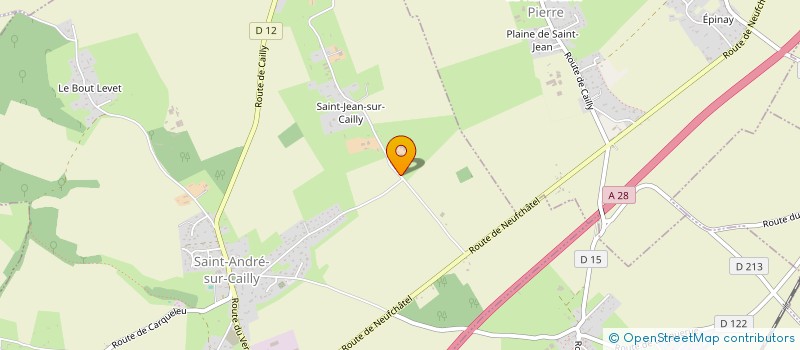 localisation de l'entreprise GUSTAVE  SAINT-ANDRE-SUR-CAILLY