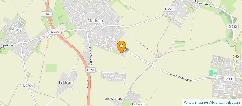 localisation de l'entreprise GUSTAVE ANDALUCIA  MATHIEU