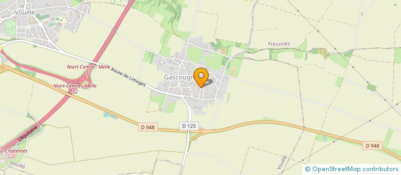 localisation de l'entreprise GUSTAVE FLAUBERT  VOUILLE