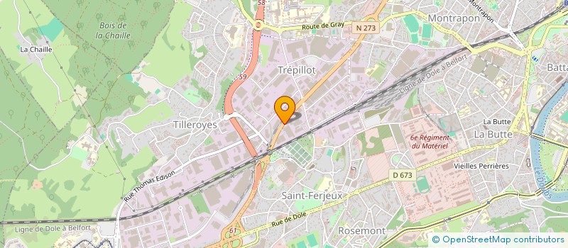 localisation de l'entreprise GUSTI DEL GUSTO à BESANCON