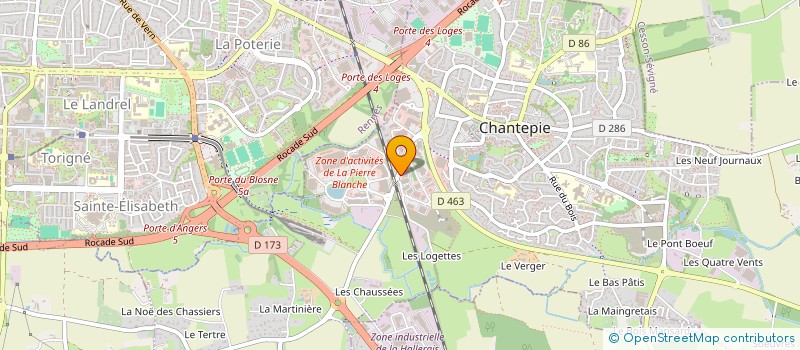 localisation de l'entreprise GUSTO & CO à CHANTEPIE