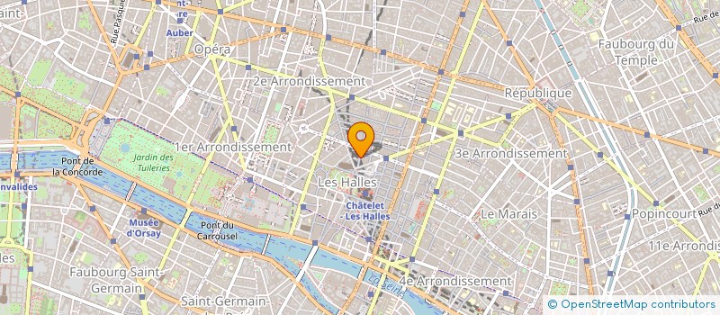 localisation de l'entreprise GUSTO FRESCO à PARIS