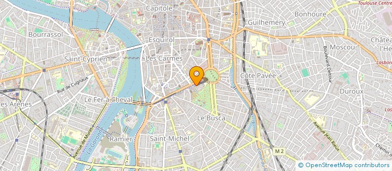 localisation de l'entreprise GUSTO ITALIANO à TOULOUSE