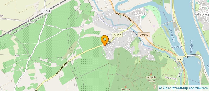 localisation de l'entreprise GUSTO ITALIANO DISTRIBUTION  COMPS