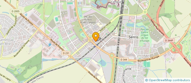 localisation de l'entreprise GUSTO PASTA NANTEUIL  CHESSY