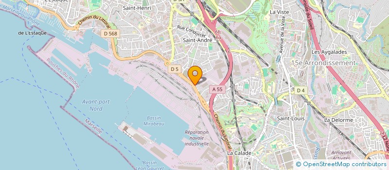 localisation de l'entreprise GUSTTERS  MARSEILLE