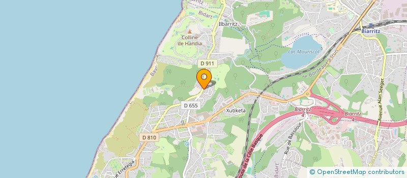 localisation de l'entreprise GUSTU ONA  BIDART