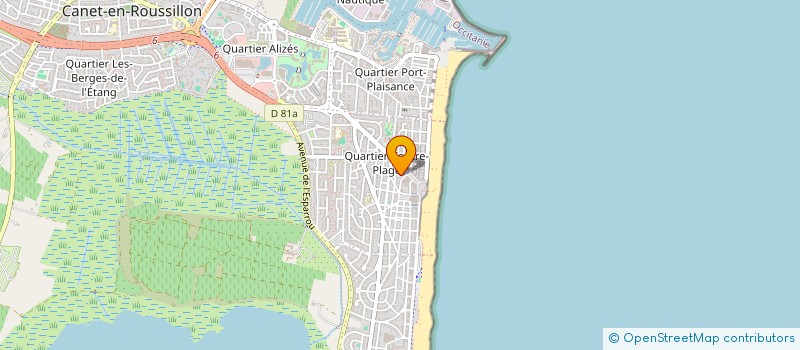 localisation de l'entreprise GUSTUMO à CANET-EN-ROUSSILLON