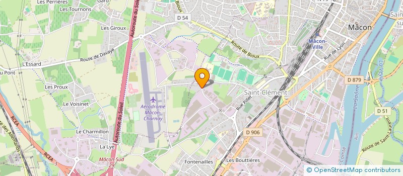 localisation de l'entreprise GUTBROD FRANCE  MACON