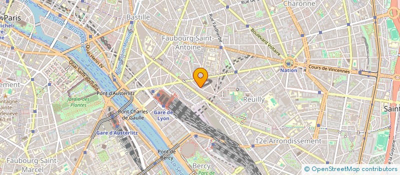localisation de l'entreprise GUTEHRLE COLSON à PARIS