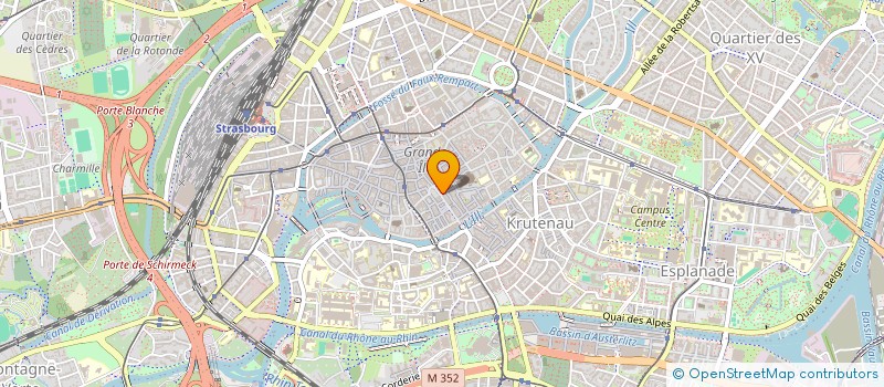 localisation de l'entreprise GUTENBERG II  STRASBOURG