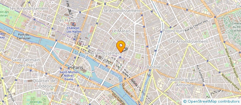 localisation de l'entreprise GUTER WEIN à PARIS