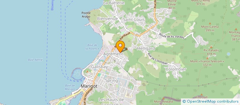 localisation de l'entreprise GUTH & NOVARA à SAINT MARTIN
