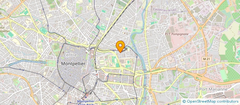 localisation de l'entreprise GUTIERREZ à MONTPELLIER