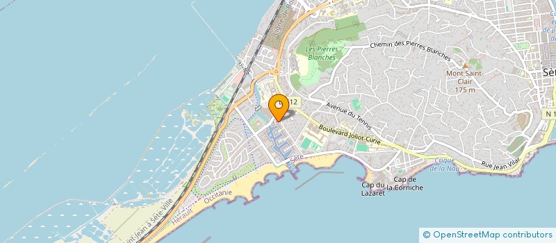 localisation de l'entreprise GUTIERREZ à SETE