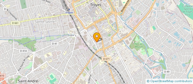 localisation de l'entreprise GUTIMMO  TROYES