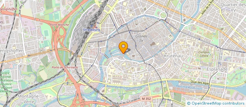 localisation de l'entreprise GUTRESTO à STRASBOURG