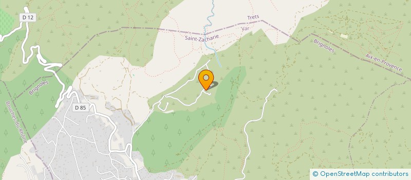 localisation de l'entreprise GUTTADORO IMMOBILIER  SAINT-ZACHARIE