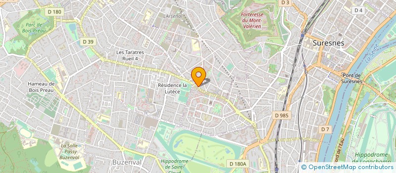 localisation de l'entreprise GUXIANG à RUEIL-MALMAISON