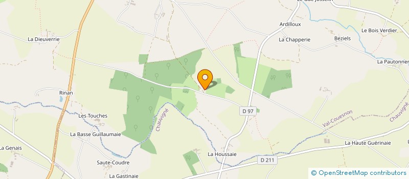 localisation de l'entreprise GUY BLANCHET  VAL-COUESNON