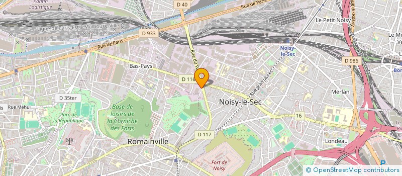 localisation de l'entreprise GUY ET ROLAND DABOVILLE à NOISY-LE-SEC