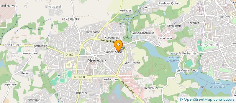 localisation de l'entreprise GUY FIOLET à PLOEMEUR