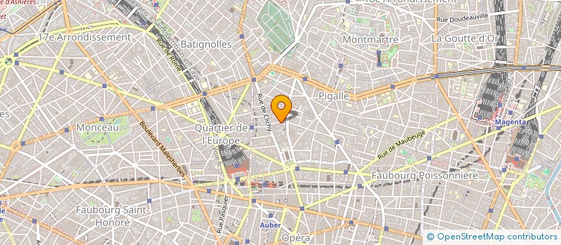 localisation de l'entreprise GUY LAURENT LEVY CONSEIL  PARIS