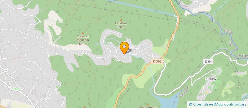 localisation de l'entreprise GUY MARCHAND ORGANISATION  MONTAUROUX