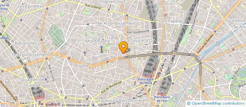 localisation de l'entreprise GUY MOQUETTE à PARIS