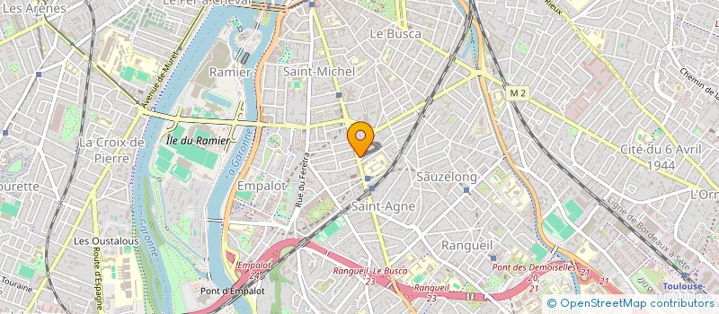 localisation de l'entreprise GUY VALETTE SERVICES à TOULOUSE