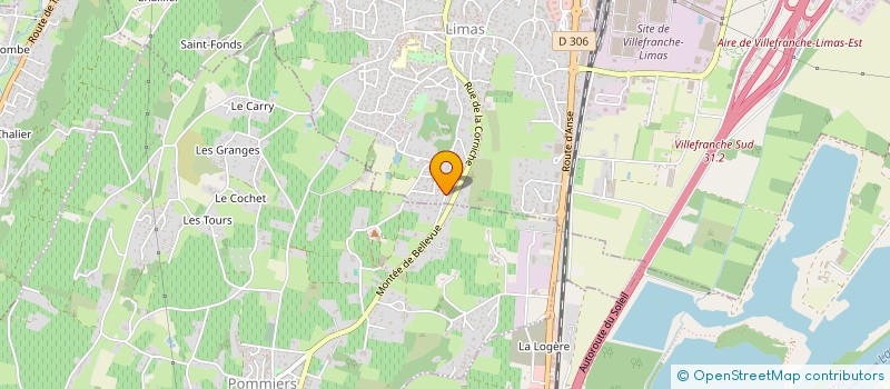 localisation de l'entreprise GUY VERRIERE CONSEIL INVEST PATRIM FINAN  LIMAS