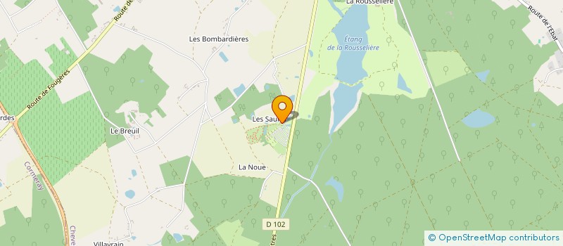 localisation de l'entreprise GUYAN B.S à COUR CHEVERNY