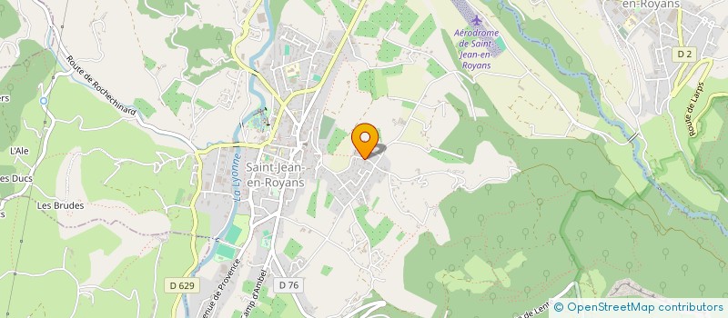 localisation de l'entreprise GUYANA  SAINT-JEAN-EN-ROYANS