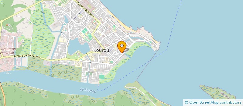 localisation de l'entreprise GUYANE ETANCHE à KOUROU