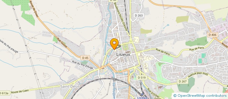 localisation de l'entreprise GUYANE UNITED SOLDIERS CREW FAMILY à LISIEUX