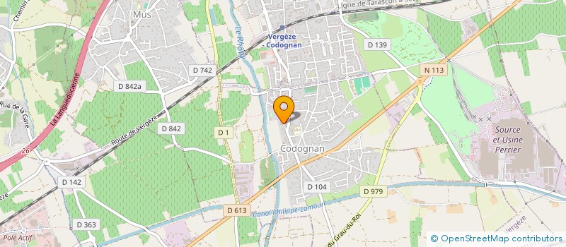 localisation de l'entreprise GUYANNE  CODOGNAN