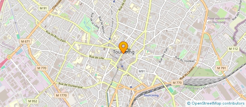 localisation de l'entreprise GUYANT  TOURCOING