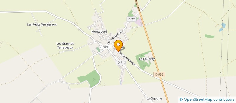 localisation de l'entreprise GUYARD à NIHERNE