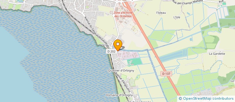 localisation de l'entreprise GUYARD FRERES SARL à CHATELAILLON-PLAGE