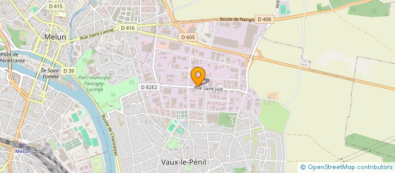 localisation de l'entreprise GUYARD VENISSE à VAUX-LE-PENIL